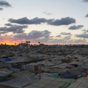 Centrala Gaza den 6 oktober.