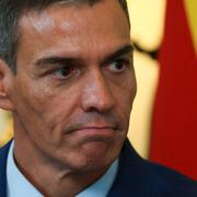 Pedro Sánchez tidigare i september. 
