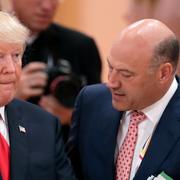 Donald Trump och Gary Cohn. 