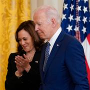 Joe Biden och Kamala Harris. 