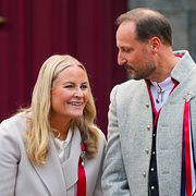 Kronprinsessan Mette-Marit och kronprinsen Haakon.