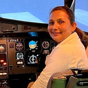 Andrepiloten Anju Khatiwada.