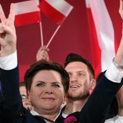 PiS vice partiledare Beata Szydlo tidigare i veckan.