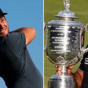 David Lingmerth och vinnaren Jason Day.