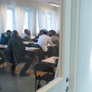 Ett utbildningscenter för SFI, svenska för invandrare i Täby.