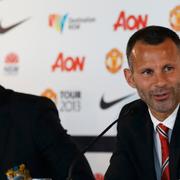 Sparkade David Moyes tillsammans med sin ersättare Ryan Giggs