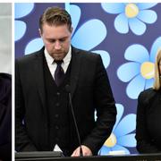 Tolgfors, SD:s Mattias Karlsson och Julia Kronlid