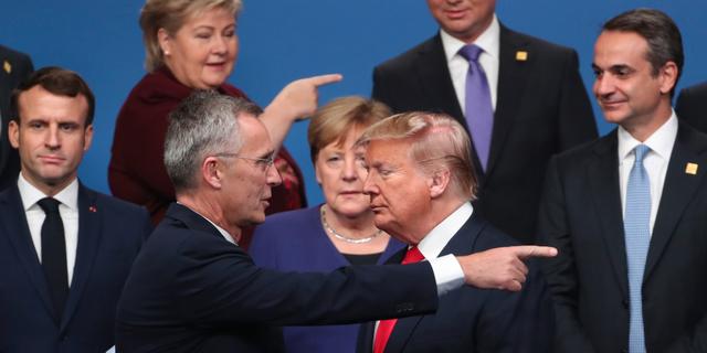 Donald Trump vid ett Natomöte 2019. Francisco Seco / AP