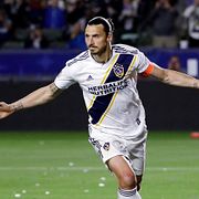 Zlatan Ibrahimovic spelar för Los Angeles Galaxy. 