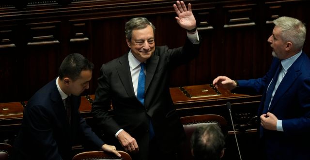 Draghi.  Andrew Medichini / AP
