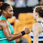 Serena Williams och Simona Halep. 