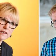 Margot Wallström och Tomas Ramberg.