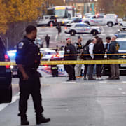 Polisavspärrning i Washington DC, 26 november. 