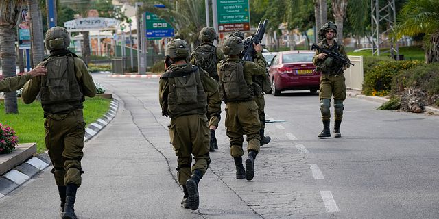 Israeliska soldater. AP