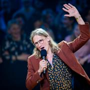 arcus Berggren på scenen under P3 Guld-galan i fjol.