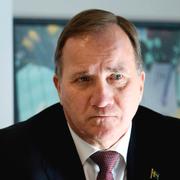 Löfven under tisdagen.