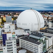 Globenområdet i stadsdelen Johanneshov.