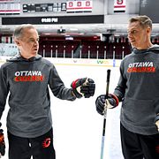 Kanadas premiärminister Mark Carney och Finlands president Alexander Stubb.
