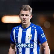 Pontus Wernbloom i matchen mot Häcken. 