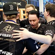 Ninjas in Pyjamas firar en seger under Dreamhack Masters i Las Vegas 2017.