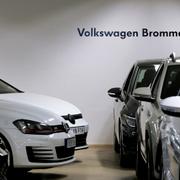 Försäljning av begagnade bilar från Volkswagen hos Bilia i Bromma.