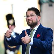 Sverigedemokraternas partiledare Jimmie Åkesson.