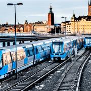 Tunnelbanan i Stockholm. Arkivbild.