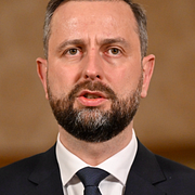 Drönare av typen Gerbera i Ukraina/Polens försvarsminister Wladyslaw Kosiniak-Kamysz