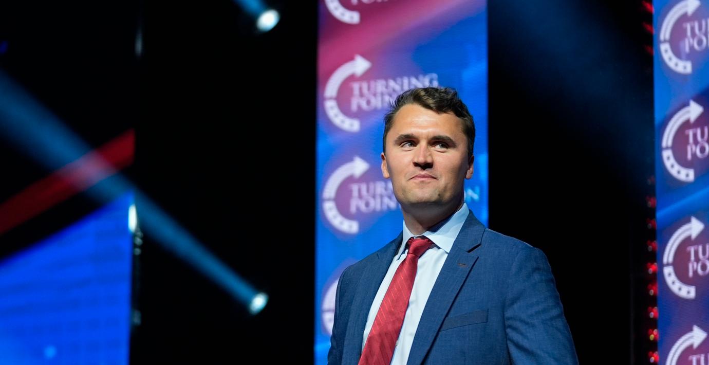 Charlie Kirk, arkivbild 
