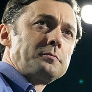 Jon Ossoff  kampanjar i Atlanta, 17 oktober.