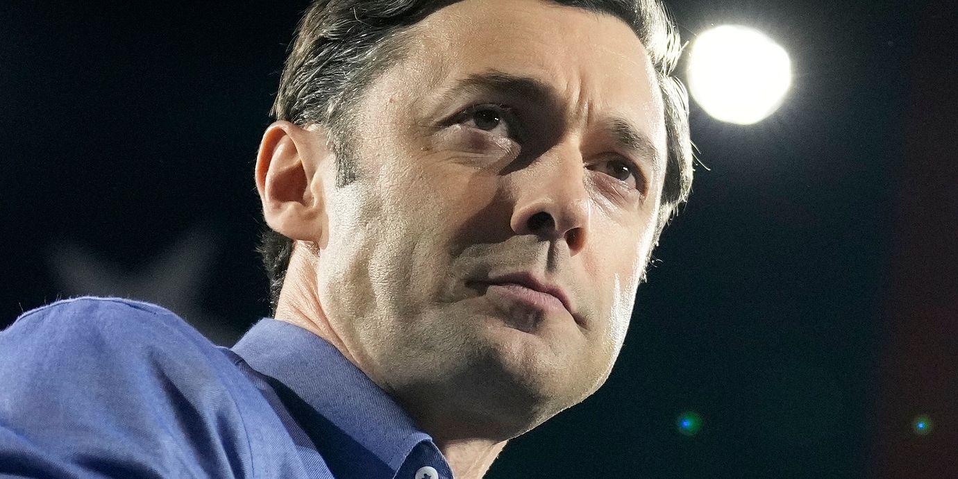 Jon Ossoff  kampanjar i Atlanta, 17 oktober.