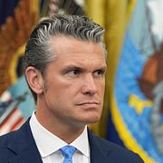 Försvarsminister Pete Hegseth.
