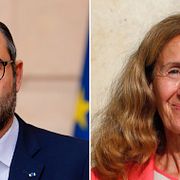  Edouard Philippe och Nicole Belloubet.