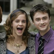 Rupert Grint, Emma Watson och Daniel Radcliffe när det begav sig.