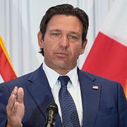 Floridas guvernör Ron DeSantis.