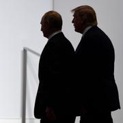 President Donald Trump och Rysslands president Vladimir Putin 2019.