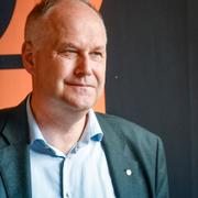 Vänsterledaren Jonas Sjöstedt. 