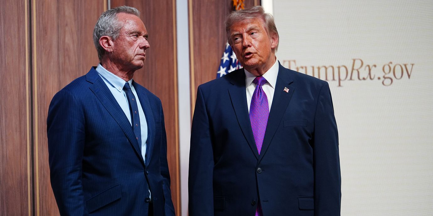 Robert F Kenndey och Donald Trump.