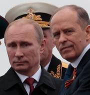 Putin och Bortnikov 2014. Ivan Sekretarev / Ap