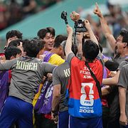 Sydkorea firar vinsten.