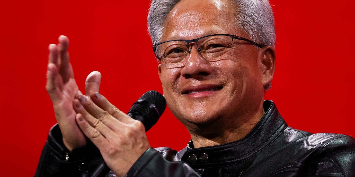 Nvidias vd Jensen Huang. Arkivbild.