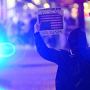 Protester i Portland den 12 november.