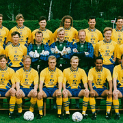 Sveriges herrlandslag reste till USA 1994 med resväskor från Samsonite. I år gör de det igen.