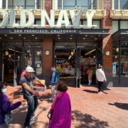 Shoppinggalleria i san Francisco. Illustrationsbild.