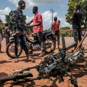 Arkivbild från Conakry.