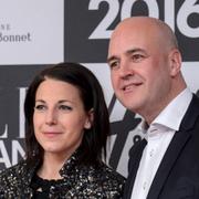 Roberta Alenius och Fredrik reinfeldt.