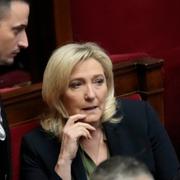 Marine Le Pen från Nationell samling. 