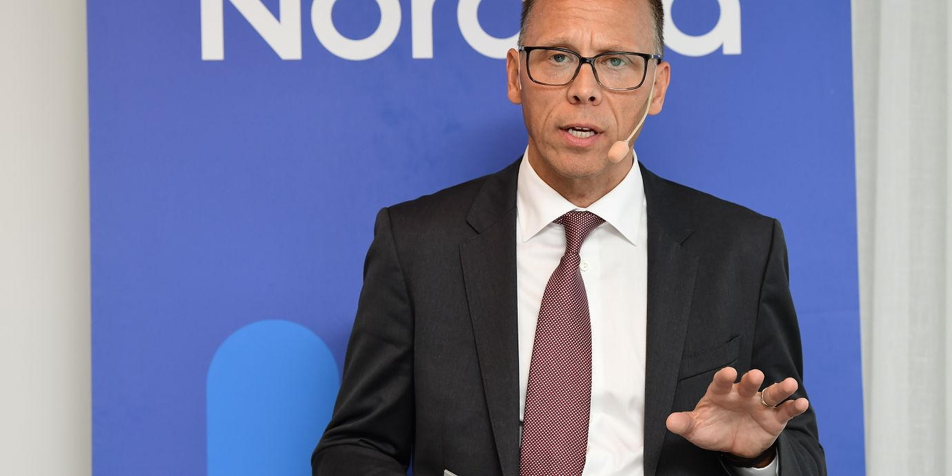 Nordeas vd Frank Vang-Jensen. Arkivbild.