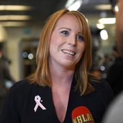 C-ledaren Annie Lööf.