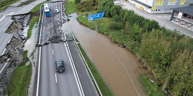 Bild från platsen.  Hanna Brunlöf Windell/TT